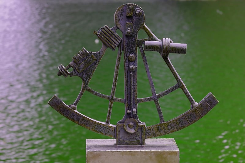 Old Map and Sextant
